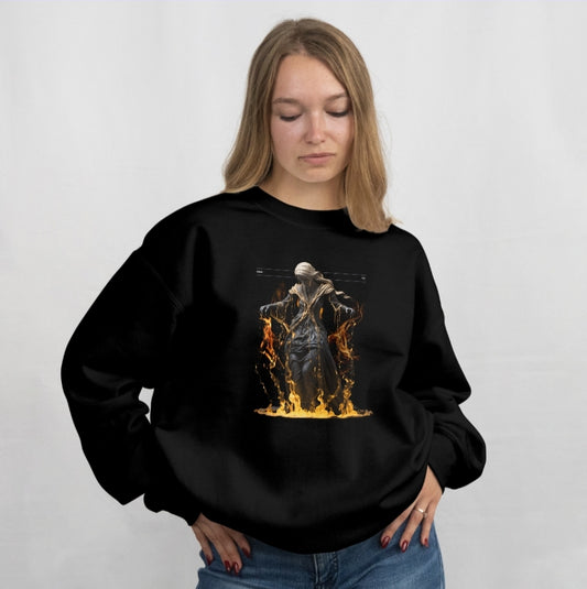 Haunting Flames Unisex Sweatshirt