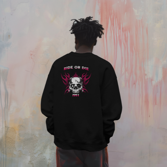 skull sweatshirt