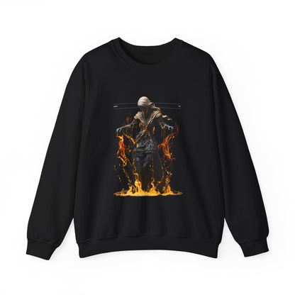 Haunting Flames Unisex Sweatshirt