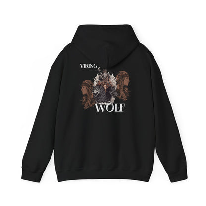 Viking Wolf Hoodie — Norse Viking Wolf Graphic Hoodie