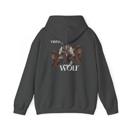 Viking Wolf Hoodie — Norse Viking Wolf Graphic Hoodie