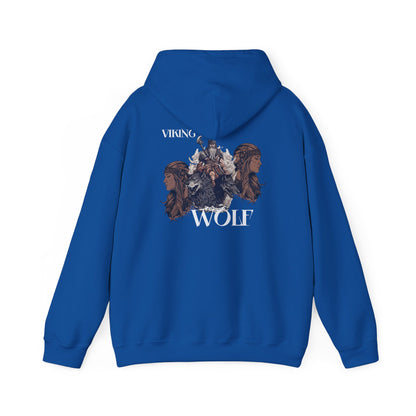 Viking Wolf Hoodie — Norse Viking Wolf Graphic Hoodie