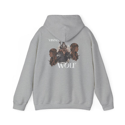 Viking Wolf Hoodie — Norse Viking Wolf Graphic Hoodie