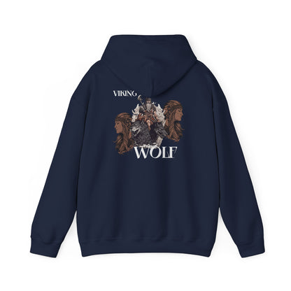 Viking Wolf Hoodie — Norse Viking Wolf Graphic Hoodie
